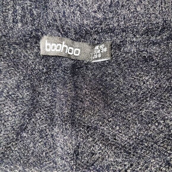 Boohoo high waist flare fluffy pants - Picture 3 of 3